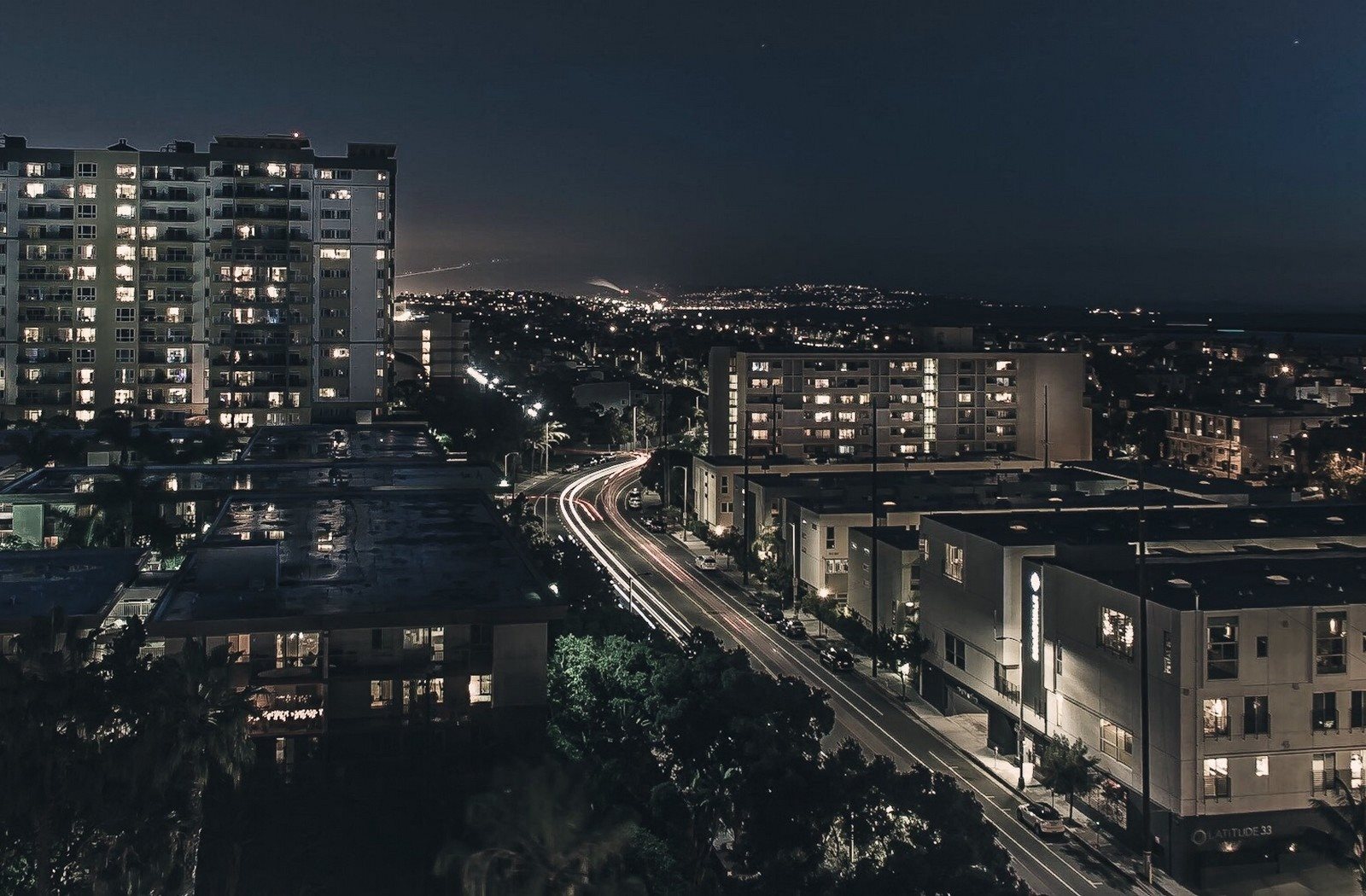 Marina Tower Night Shot